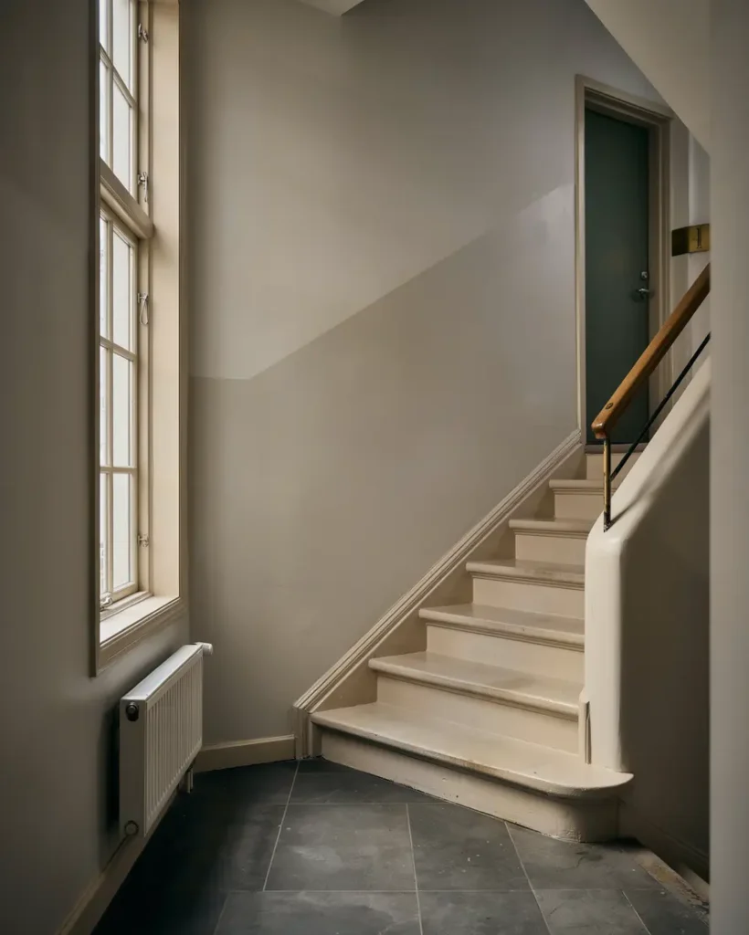 m la om trapphuset i brf eller villa r tt f rgval slitstyrka och smart planering
